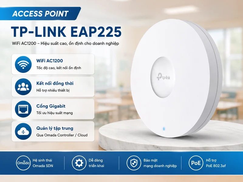 Bộ phát wifi 6 TP-Link EAP620 HD