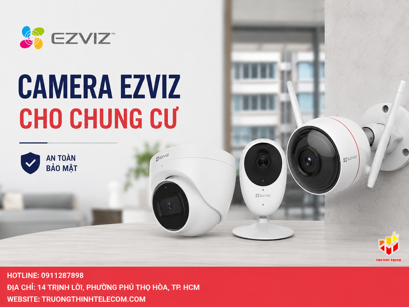 Camera Ezviz cho chung cư