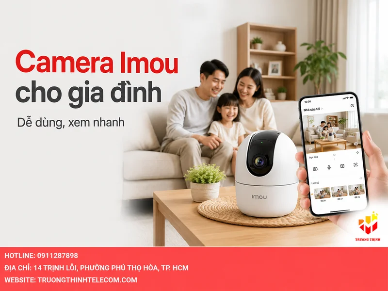 Camera Imou cho gia đình