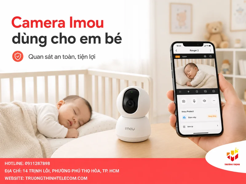 Camera Imou dùng cho em bé