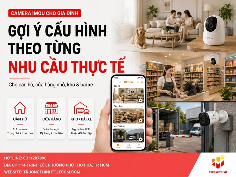 Gợi ý cấu hình theo từng nhu cầu thực tế