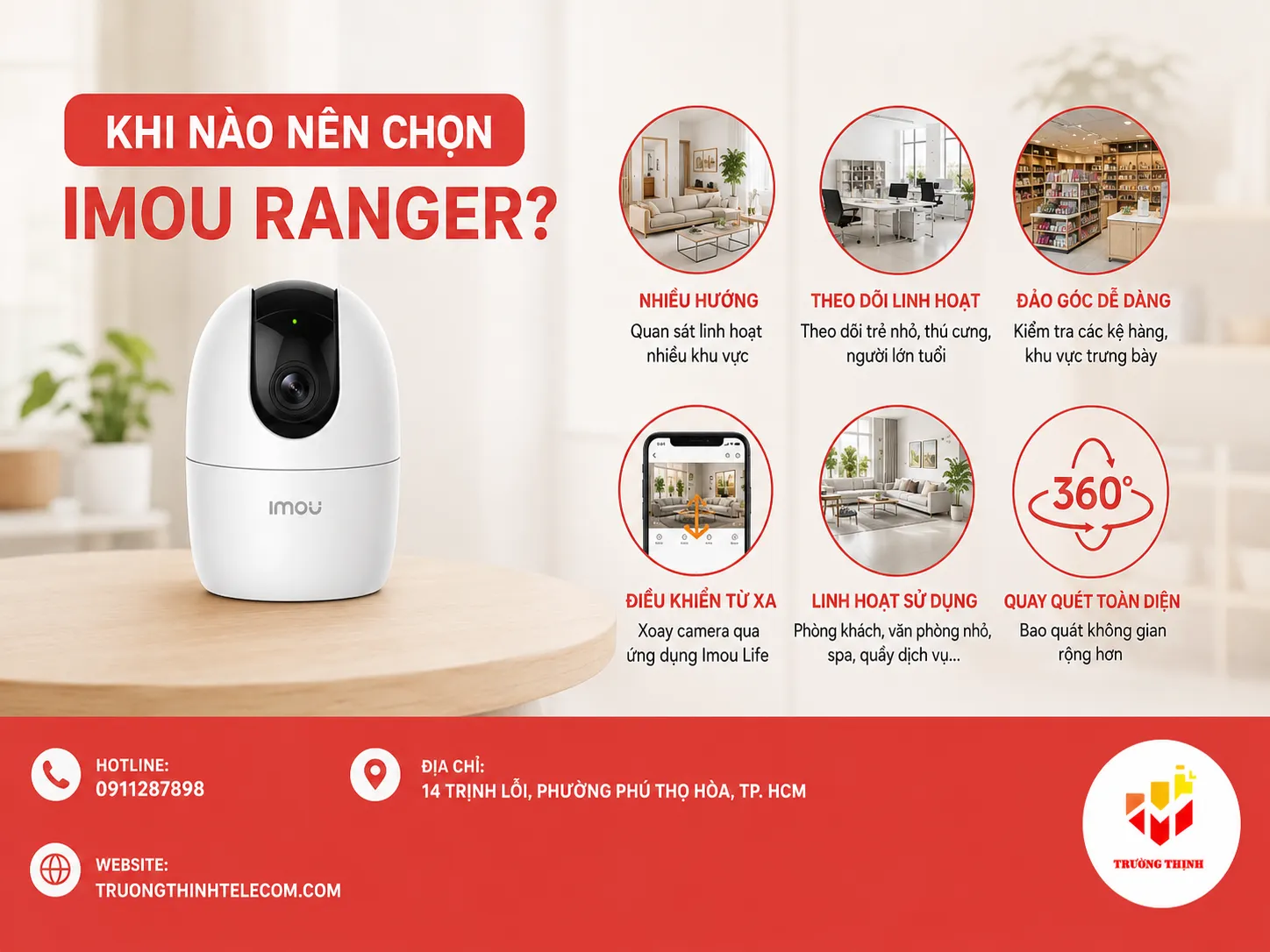 Khi nào nên chọn Imou Ranger?
