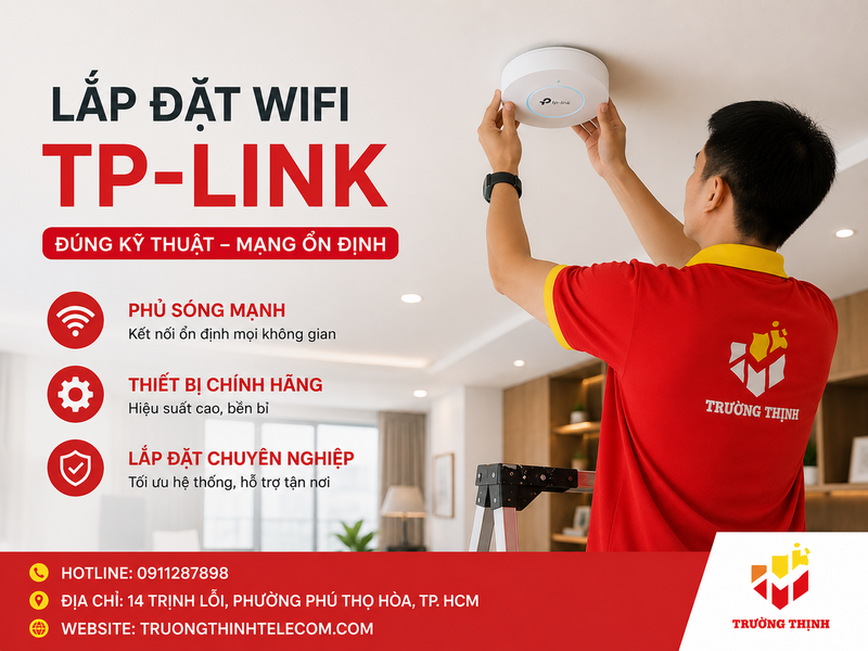 Lắp đặt wifi TP-Link