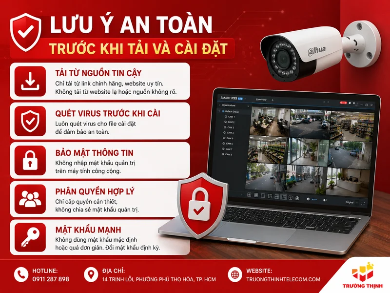 Lưu ý an toàn trước khi tải và cài đặt