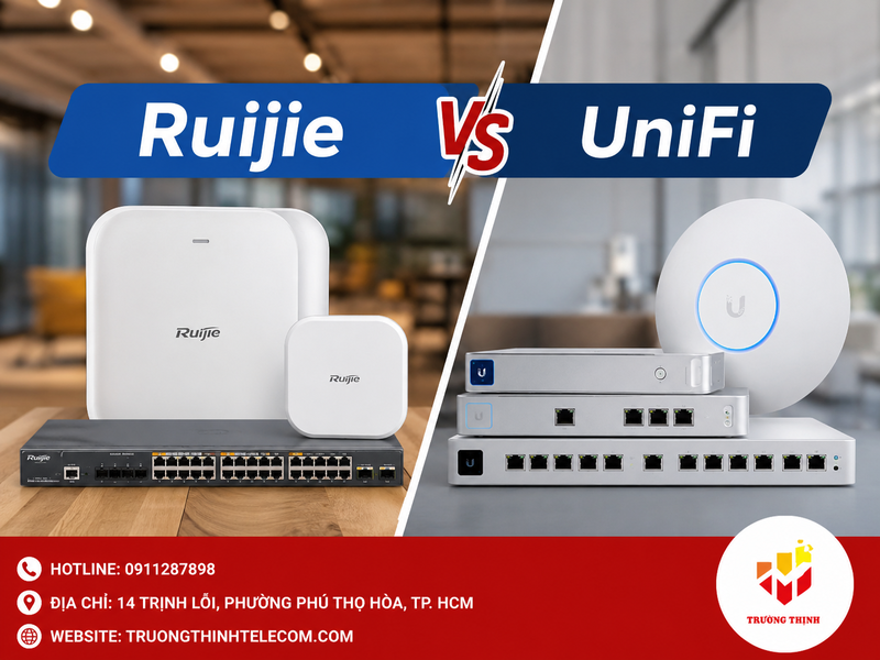 Ruijie hay UniFi