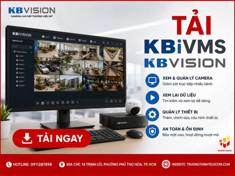 Tải KBiVMS KBVision