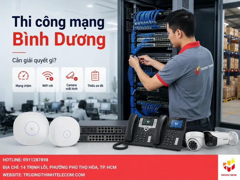 Thi công mạng Bình Dương cần giải quyết những vấn đề nào?