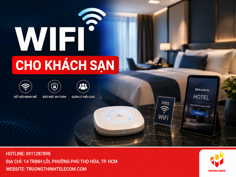 Wifi cho khách sạn