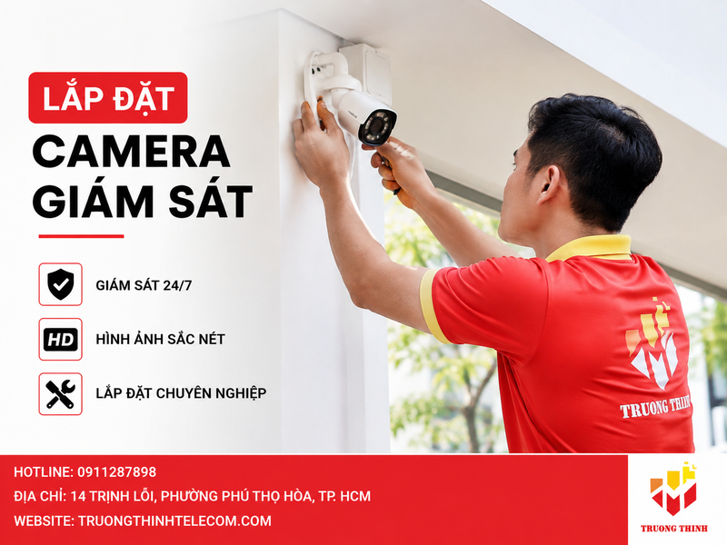 Dịch vụ lắp đặt camera giám sát